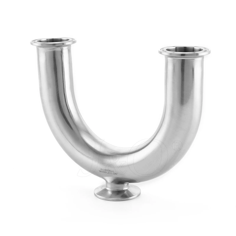 Stainless Steel Sanitary Tri-Clamp End U Type Tee