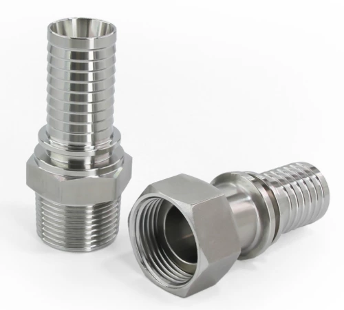 Stainless Steel Male BSP Thread Hydraulic Hose Fitting Adapter