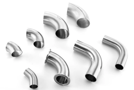 Sanitary Hygienic Food Grade Stainless Steel SMS DIN 3A BS AS ISO Butt-weld TrI Clamp Elbow