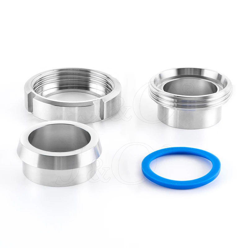 Sanitary Stainless Steel Hygienic Complete Set DIN ISO Pipe Union