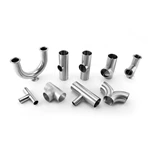 Sanitary Food Grade Stainless Steel SMS DIN 3A AS BS ISO Tube Fittings Tee
