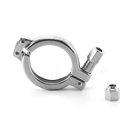 Sanitary Stainless Steel SS304 SS316 13EU Safety Type Double Pin Tri Clamp