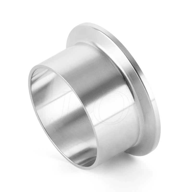 Sanitary Stainless Steel 3A SMS DIN BS AS ISO 14MMP 21.5MM Length Tri-Clamp Ferrule