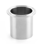 Sanitary Stainless Steel 3A SMS DIN BS AS ISO 14AMP 28.6MM Length Tri-Clamp Ferrule