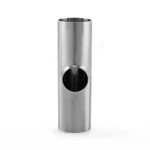 Hygienic Stainless Steel Food Grade SMS DIN 3A AS BS ISO Welded Short Pull Tee with Plain End