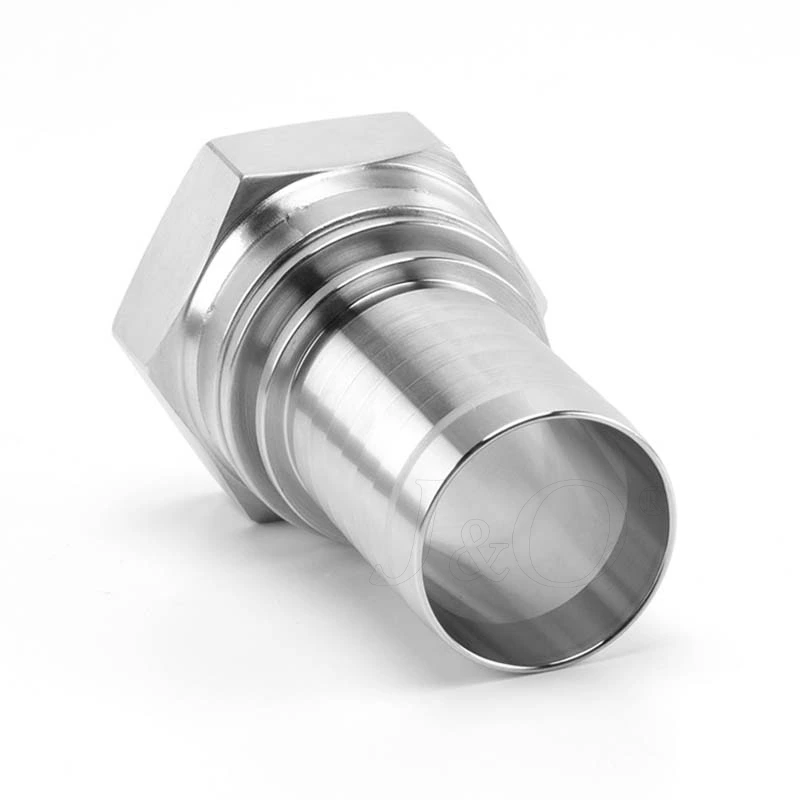 Stainless Steel Hose JIC Female Thread Hydraulic Hose Rubber Fittings