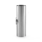 Hygienic Stainless Steel Food Grade SMS DIN 3A AS BS ISO Welded Short Pull Tee with Plain End