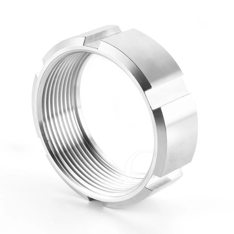 IDF-13R Stainless Steel Sanitary Union Round Nut