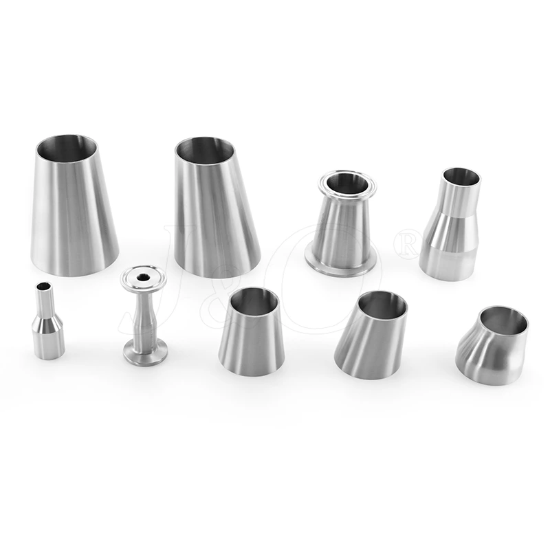 Sanitary Stainless Steel Hygienic SMS 3A DIN AS BS ISO Concentric Eccentric Reducer