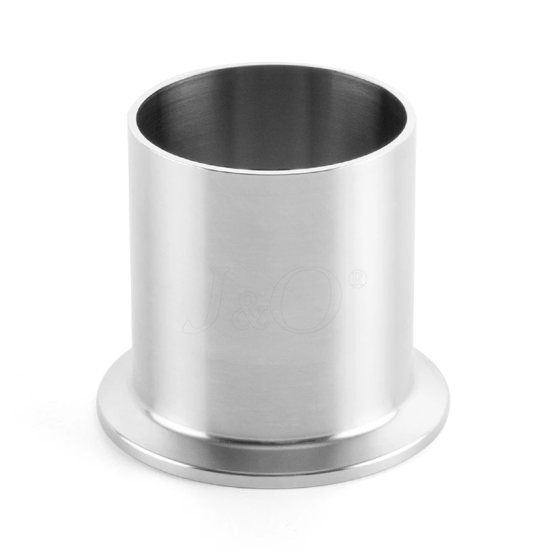 Sanitary Stainless Steel 3A SMS DIN BS AS ISO 14AMP 28.6MM Length Tri-Clamp Ferrule