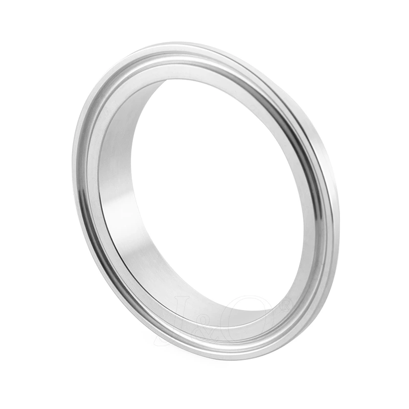 Sanitary Stainless Steel 3A SMS DIN BS AS ISO 14WMP 12.7MM Length Short Tri-Clamp Ferrule