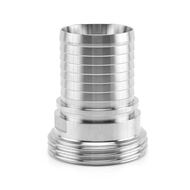 Sanitary Stainless Steel SMS Male Coupling Hose Barb Adapter