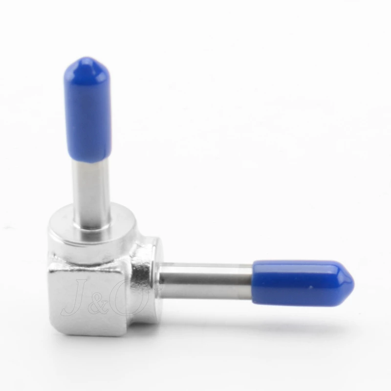 Stainless Steel Electropolishing Semiconductor Butt Weld 90 Degree Long Elbow