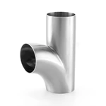 Hygienic Stainless Steel Food Grade 3A SMS DIN AS BS ISO Sanitary Y Type Butt Weld Tee