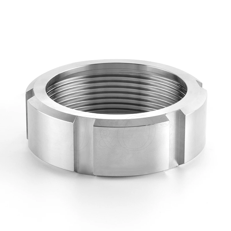 IDF-13R Stainless Steel Sanitary Union Round Nut