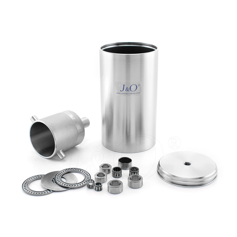 Stainless Steel SS304 Detachable Pneumatic  Actuator Single Action Double Action For Sanitary Butterfly Valve