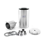 Stainless Steel SS304 Detachable Pneumatic  Actuator Single Action Double Action For Sanitary Butterfly Valve