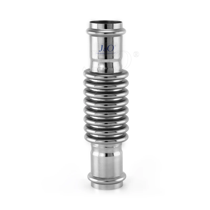 Stainless Steel RapidPress Steam Bellows Hose Expansion Compensator