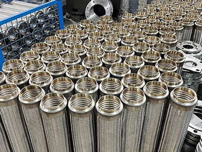 Stainless Steel RapidPress Steam Bellows Hose Expansion Compensator