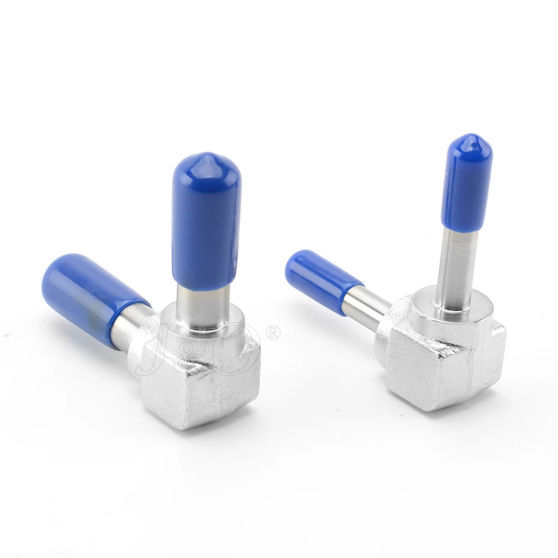 Stainless Steel Electropolishing Semiconductor Butt Weld 90 Degree Long Elbow