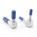 Stainless Steel Electropolishing Semiconductor Butt Weld 90 Degree Long Elbow