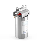 Stainless Steel Pneumatic Actuator Single Acting Double Acting Double Bracket For Sanitary Butterfly Valve