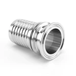 Sanitary Stainless Steel Tri-Clamp Hosetail Flexible Coupling Hose Rubber