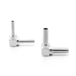 Stainless Steel Electropolishing Semiconductor Butt Weld 90 Degree Long Elbow